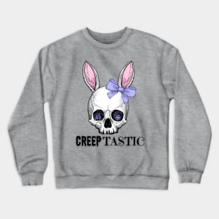 CreepTastic Skull Easter Bunny Crewneck Sweatshirt